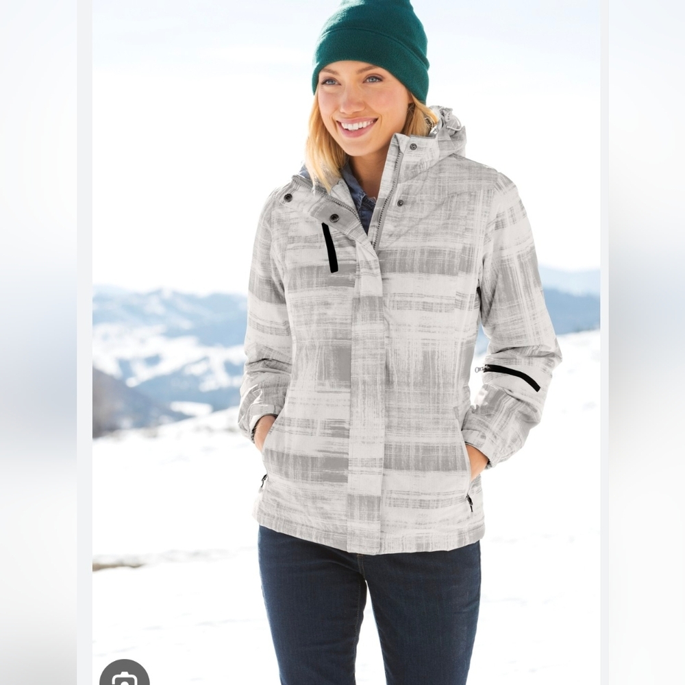 Port Authority Women's Xs Brushstroke Insulated Winter Jacket